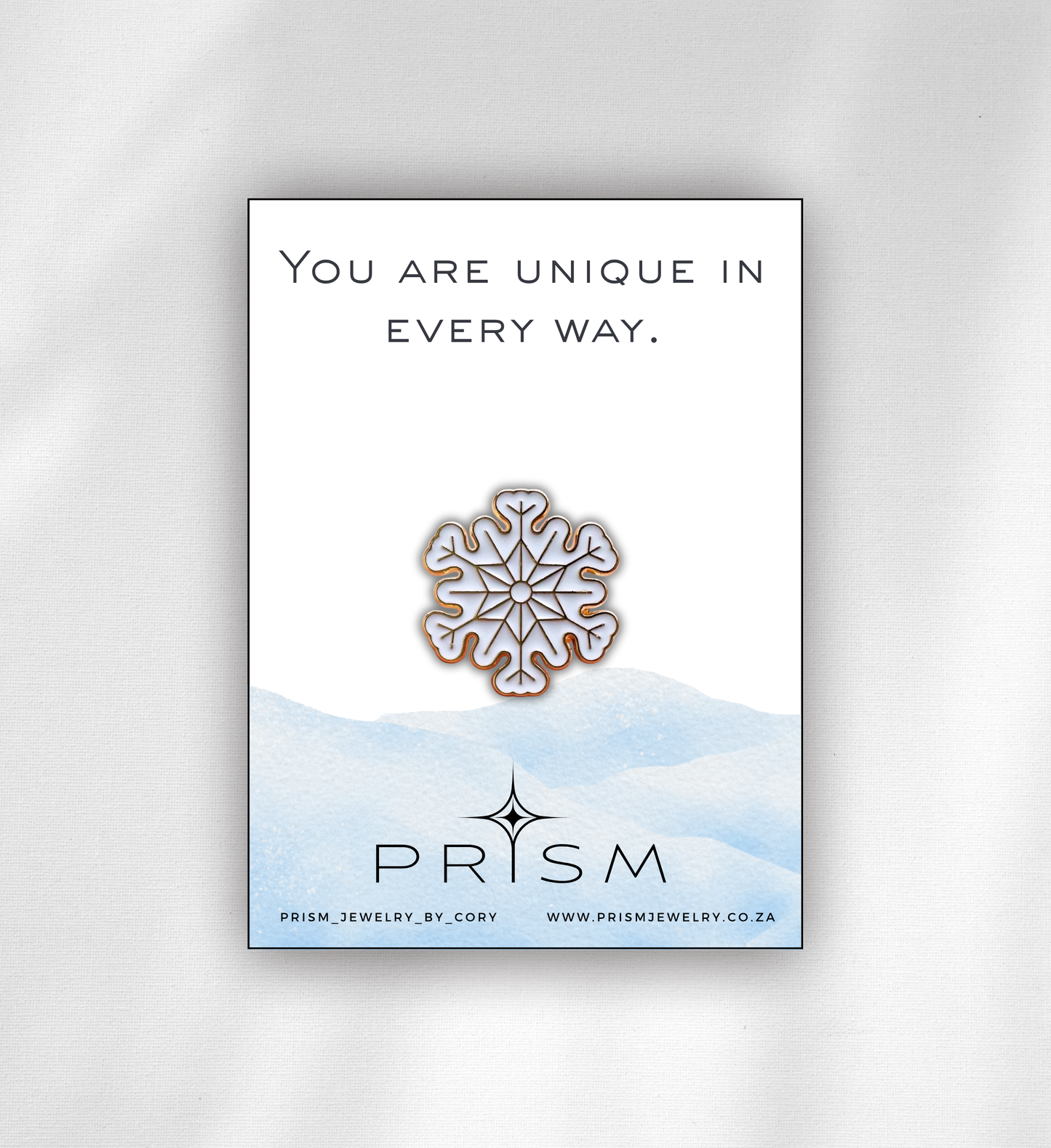 Snowflake Pin