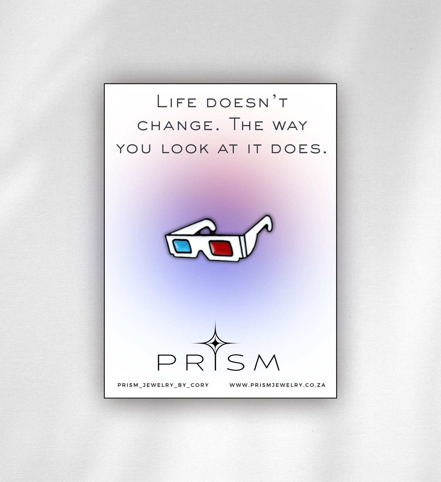 3D Glasses Pin