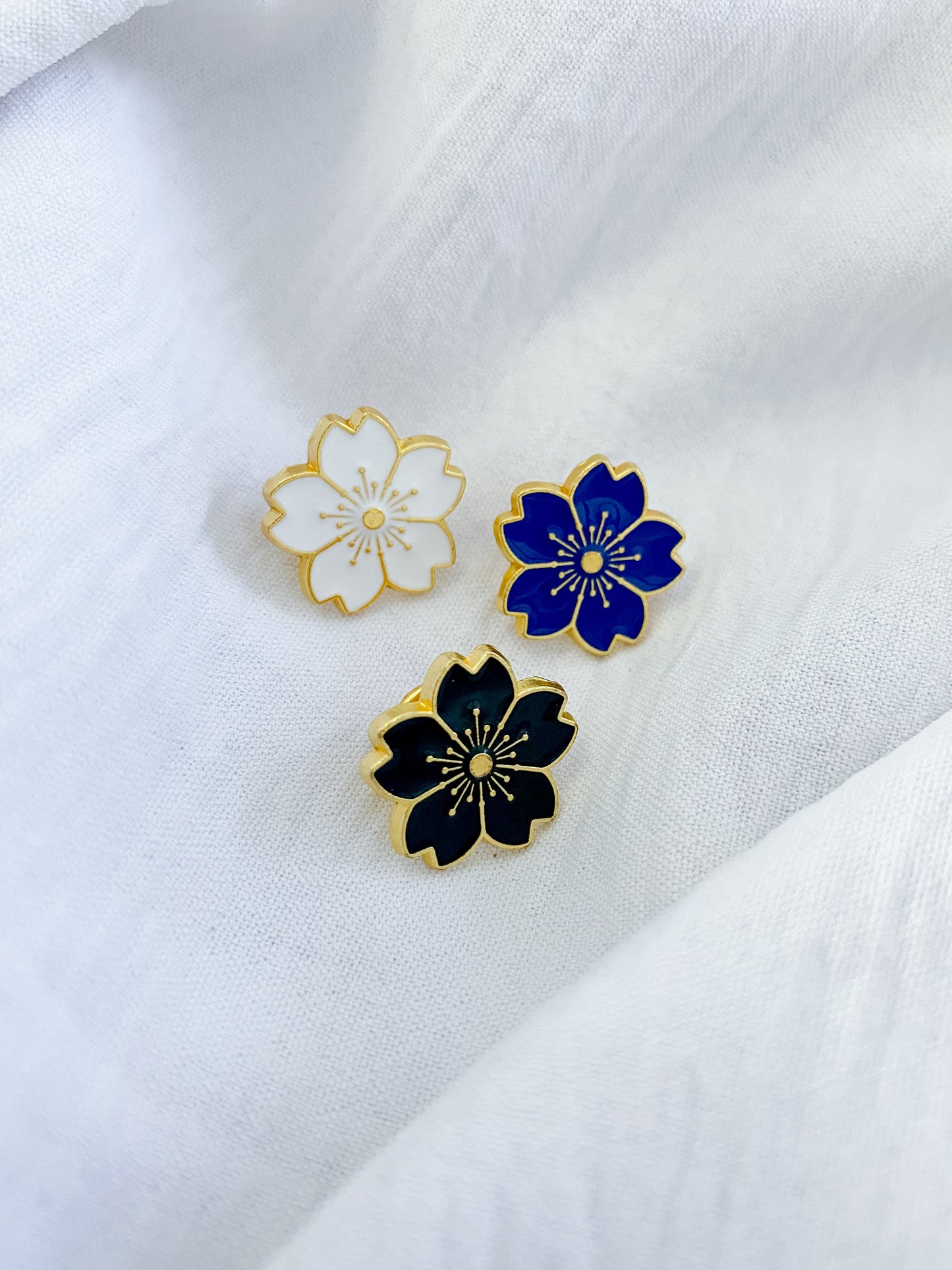 Cherry Blossom Pin Set