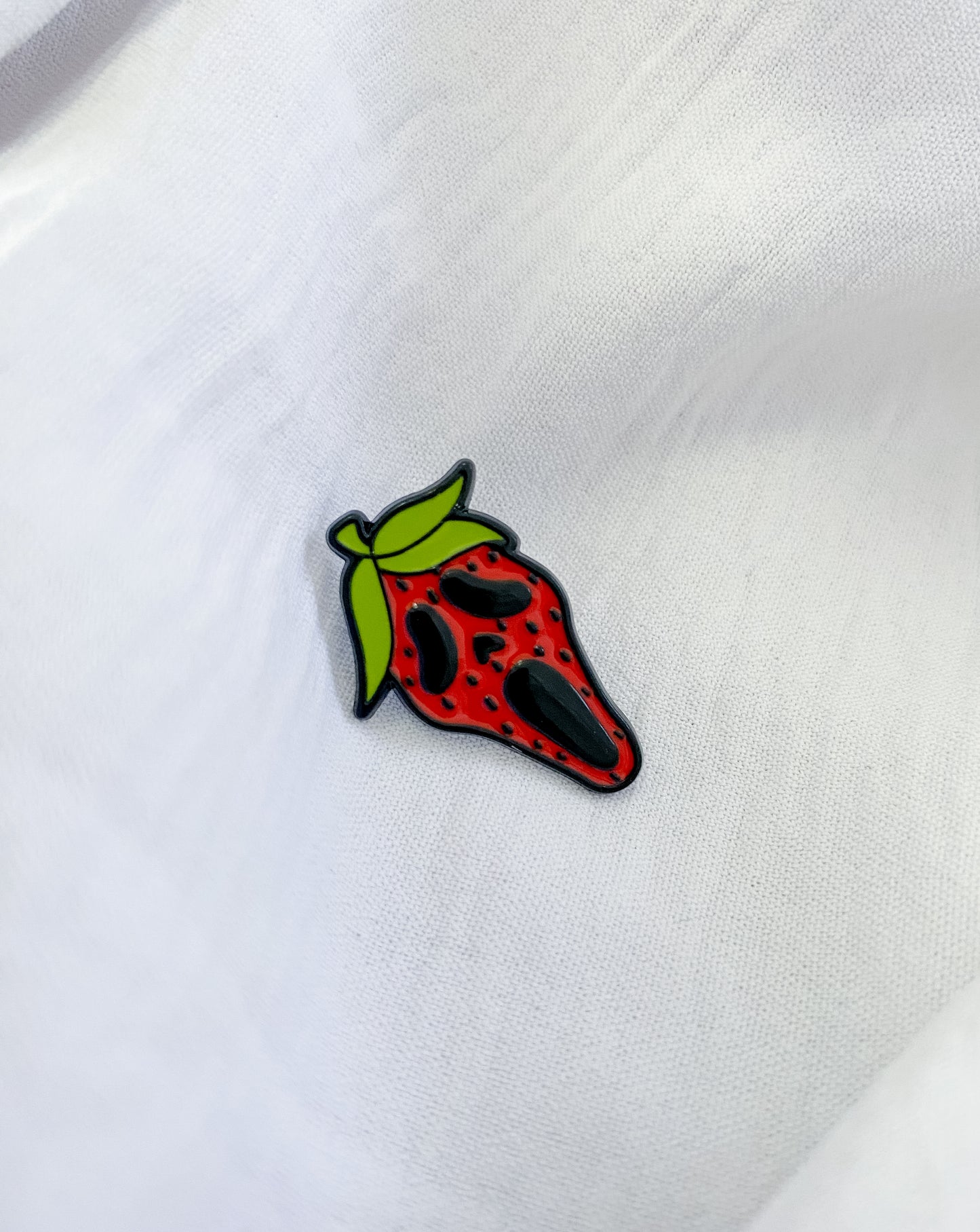 Strawberry Horror Pin
