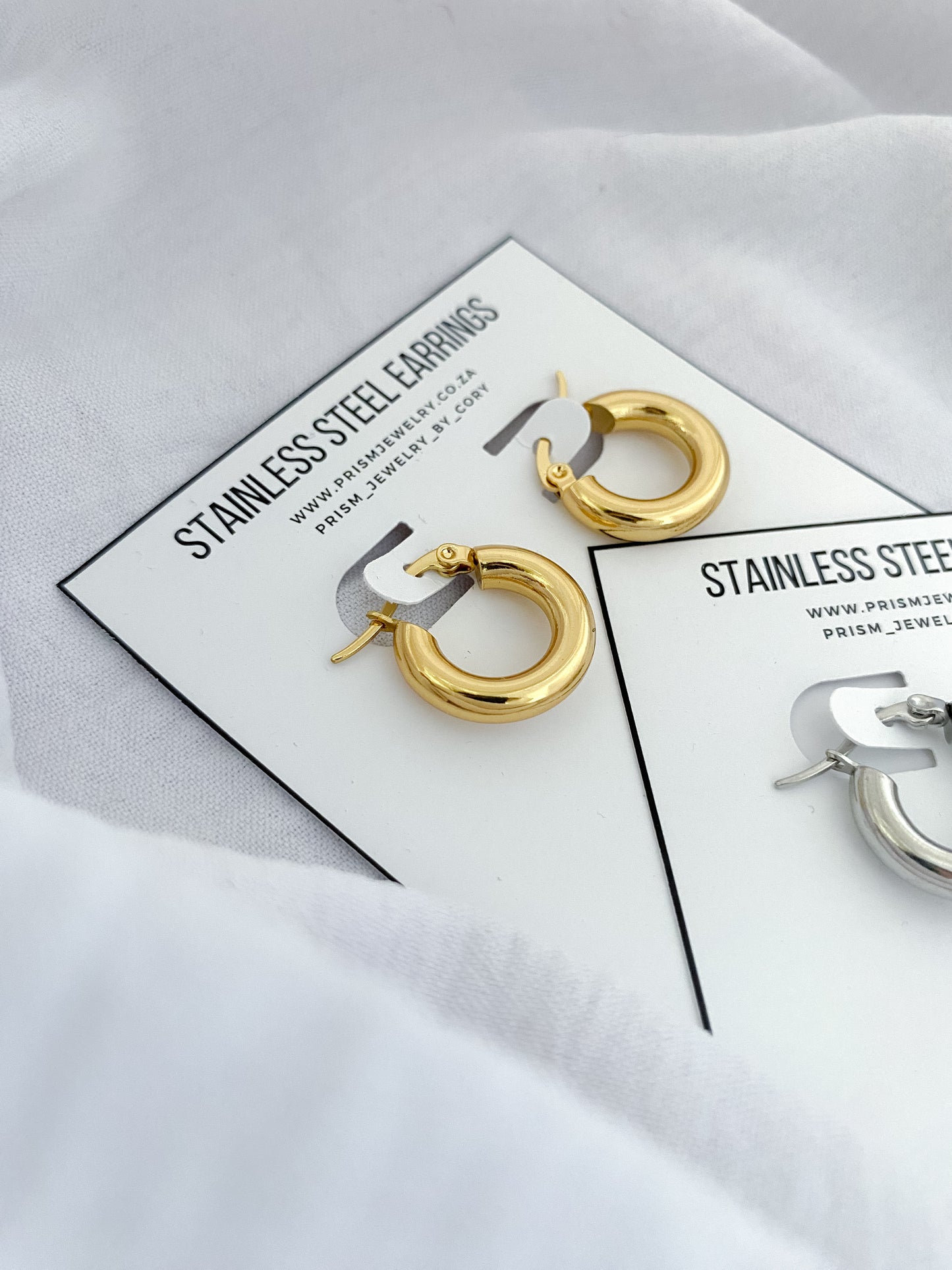 Medium Clip Hoop Earrings