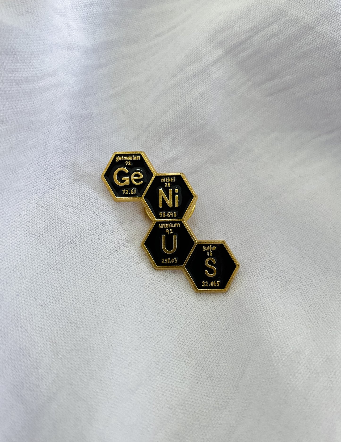 Genius Periodic Table Pin