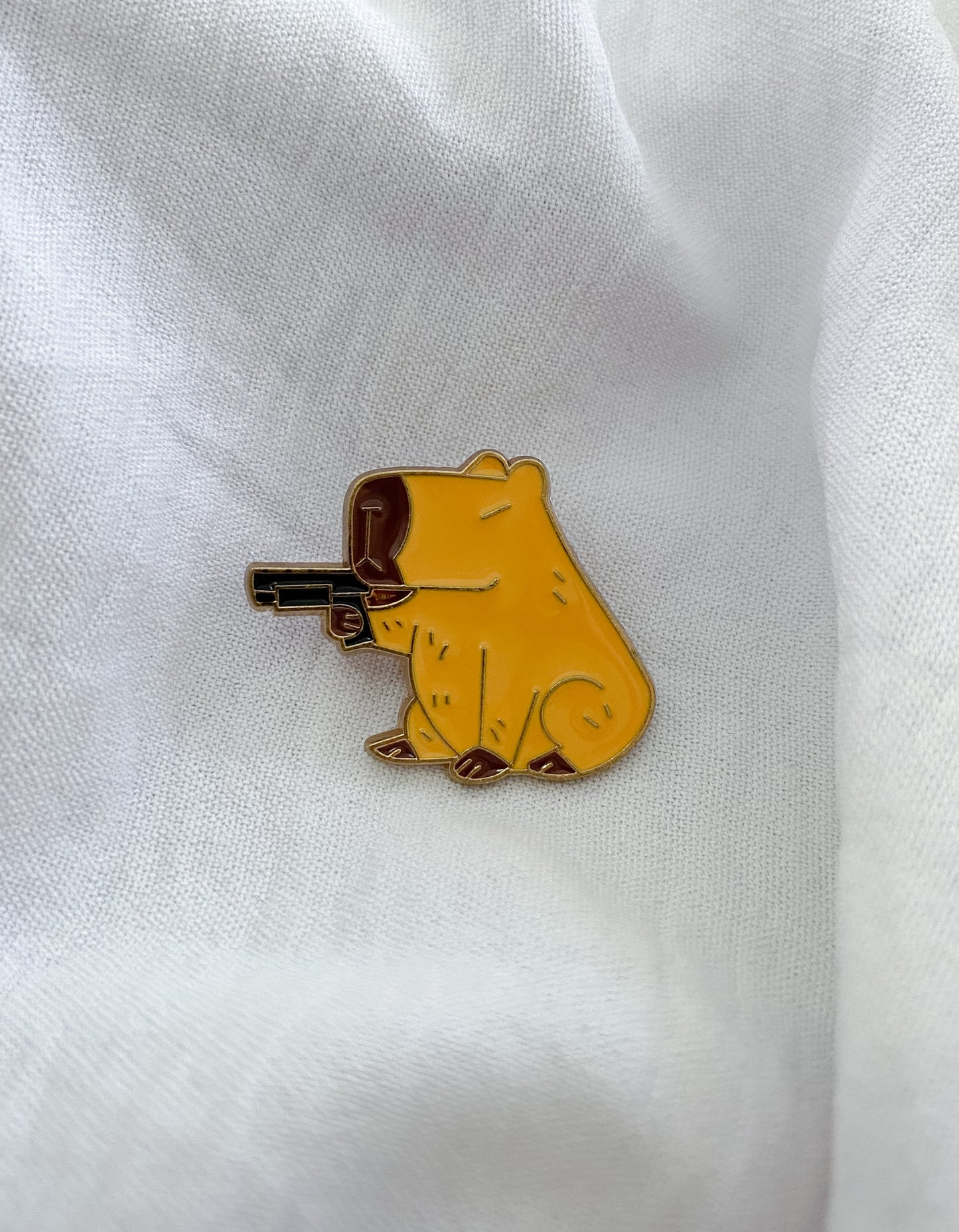 Violent Capybara Pin