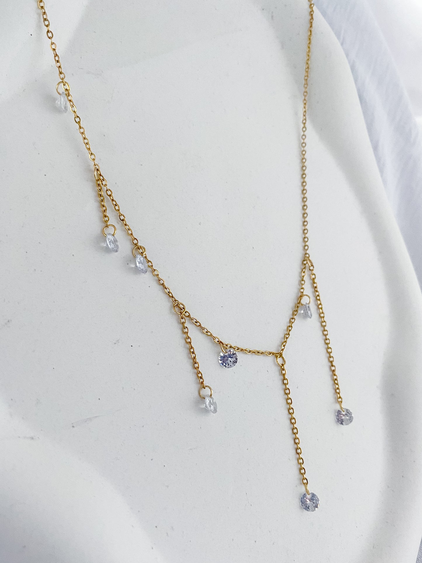 Dangling Millionaire Necklace - Gold