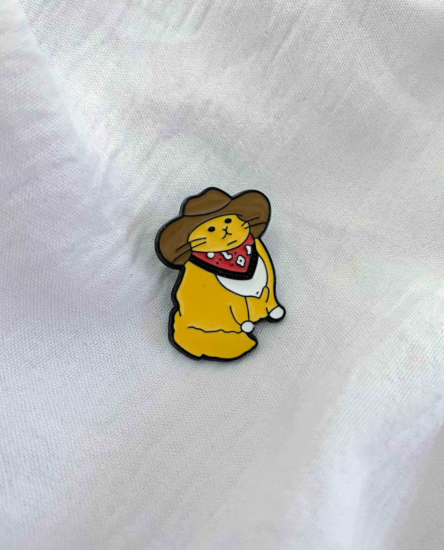 Cowboy Cat Pin