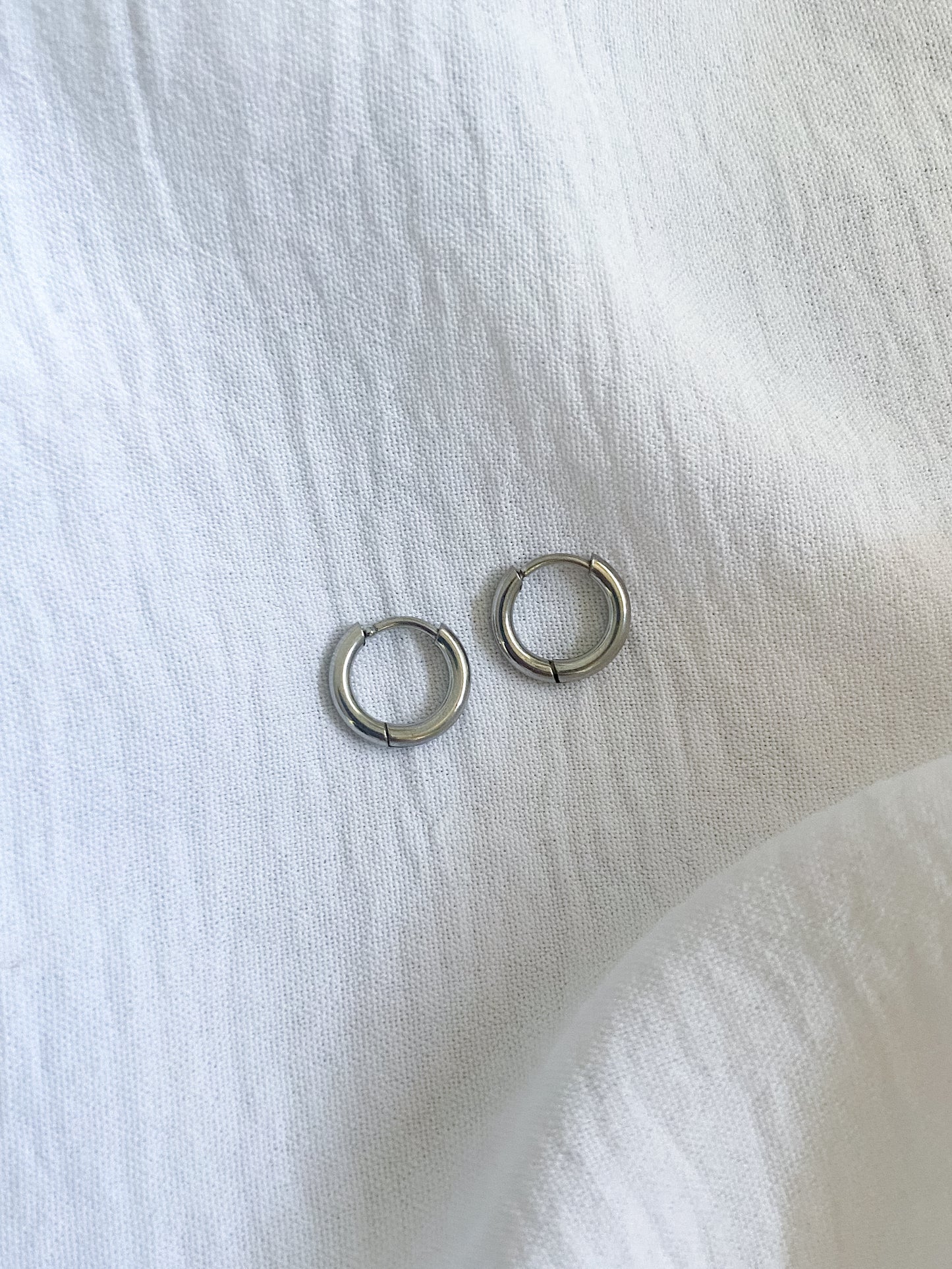 XS Sleeper Earrings - Silver