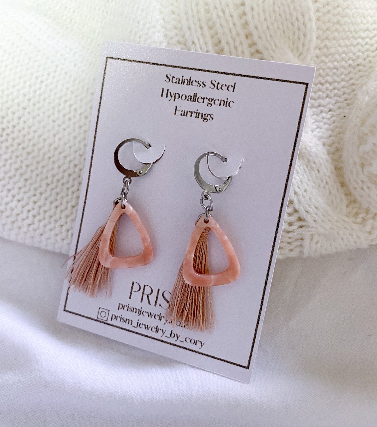 Blush Earrings - Silver