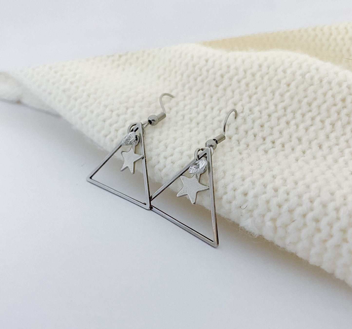 Nebula Nights Earrings - Silver