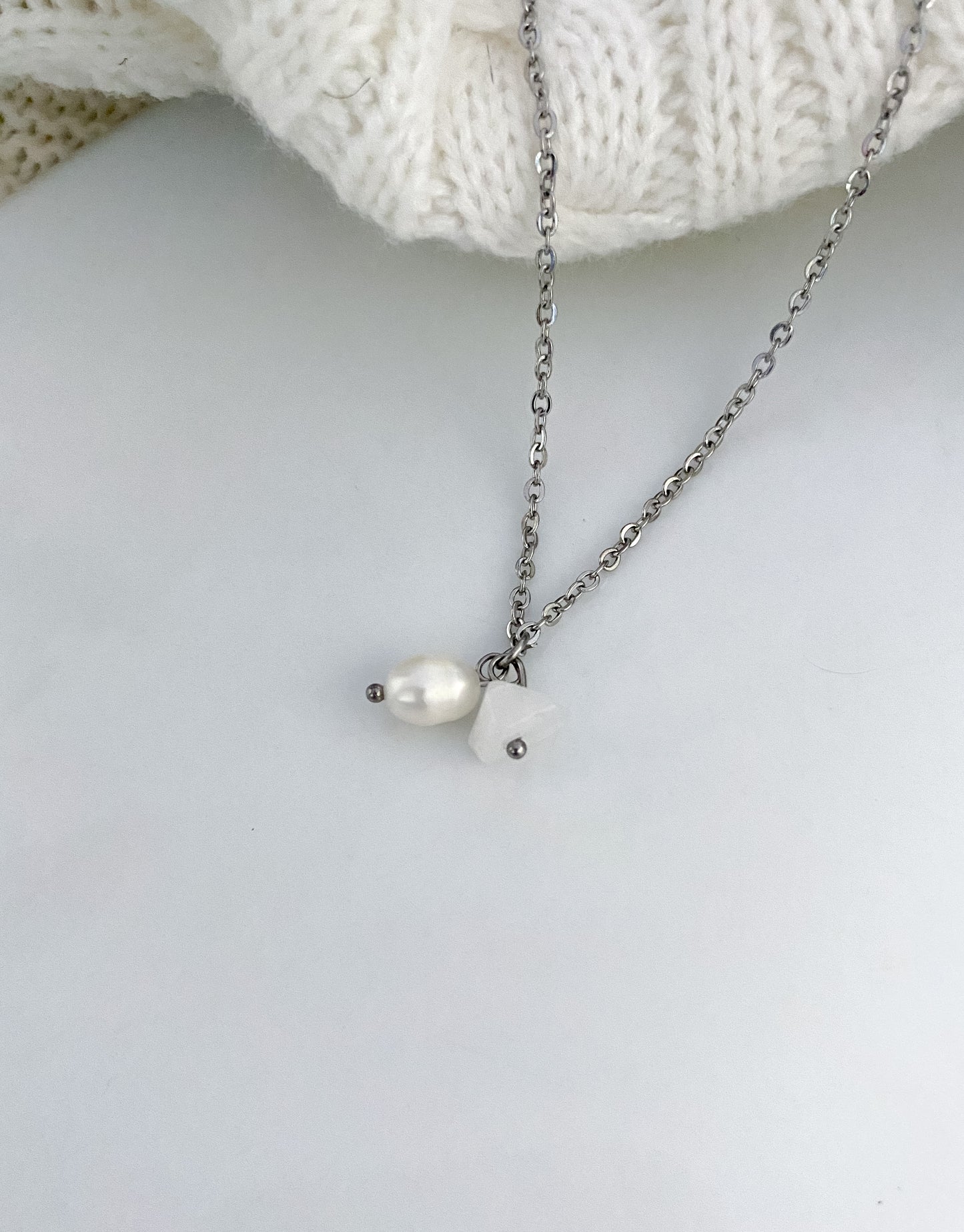 Candace Necklace - Silver