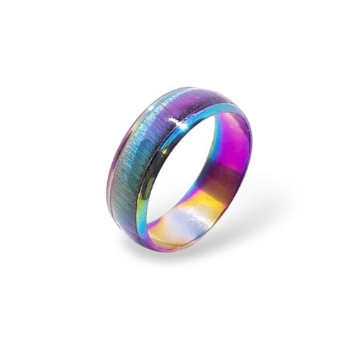 Cat Eye - Reflective Ring - Holographic