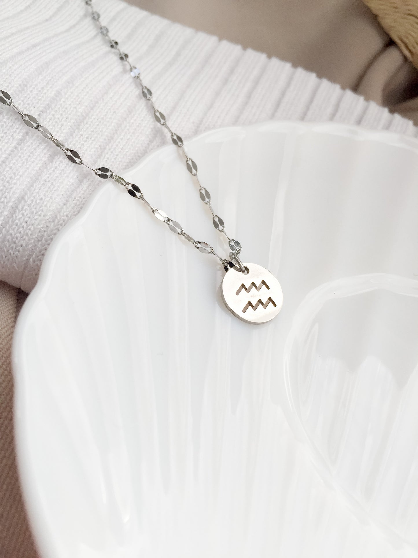 Zodiac Cutout Necklace
