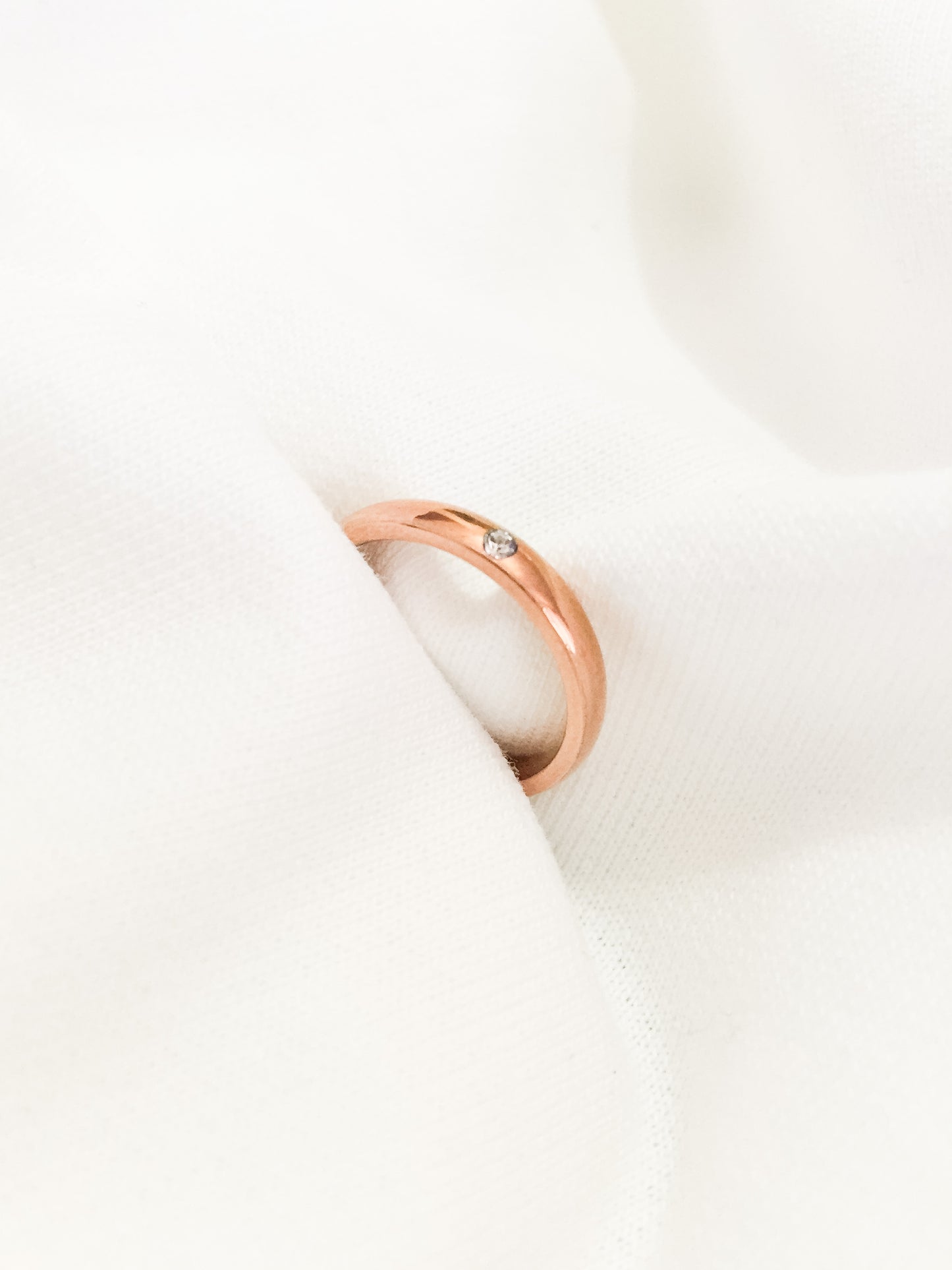 Gem Ring - Rose-Gold
