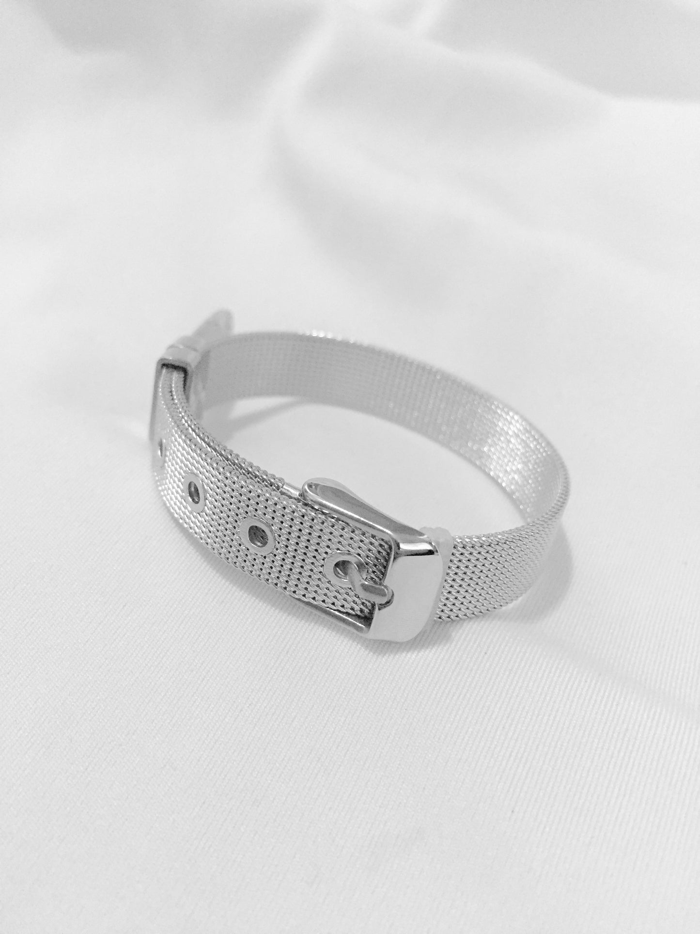 Buckled Chain Bracelet - Silver