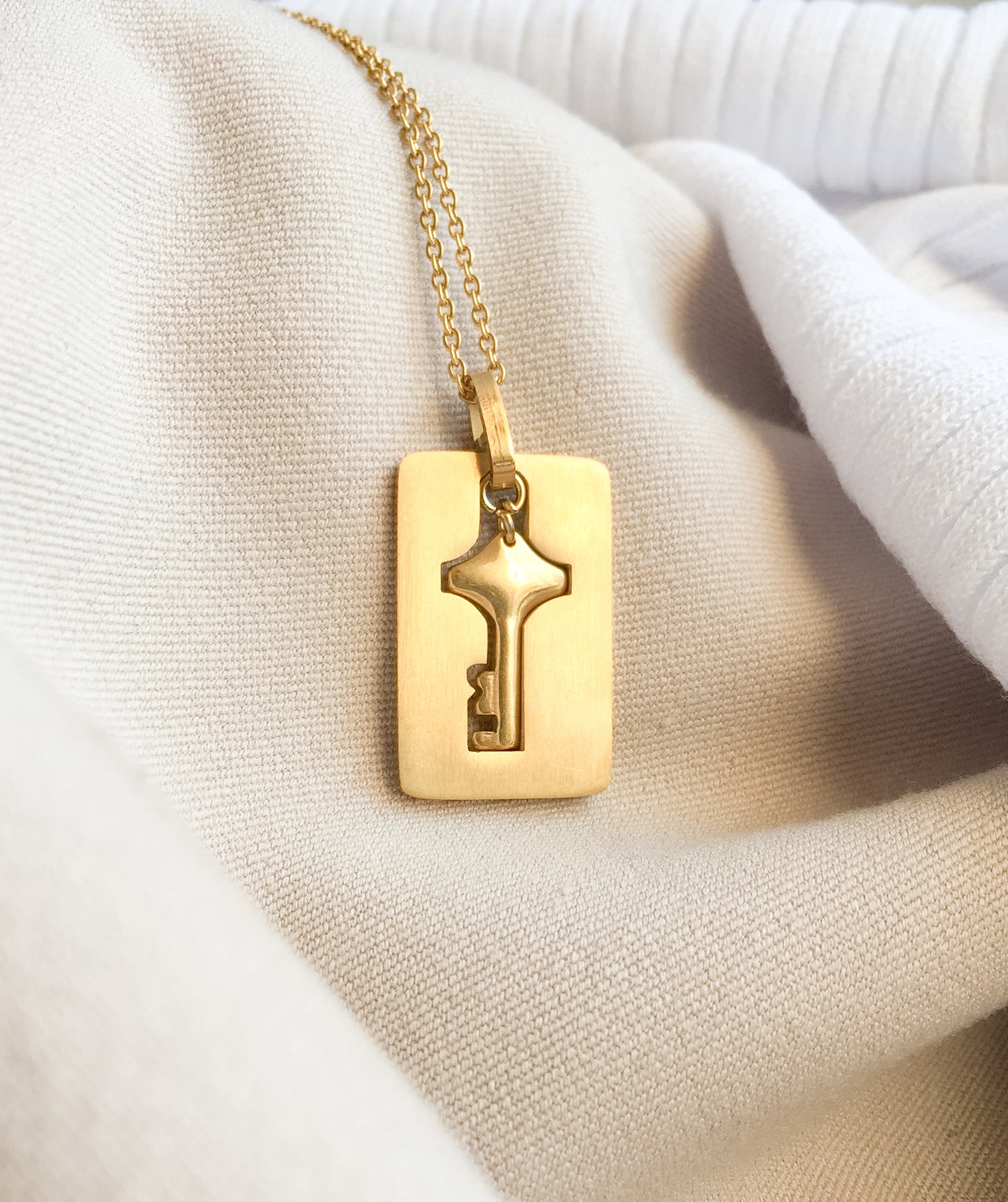 Lock & Key Set - Gold