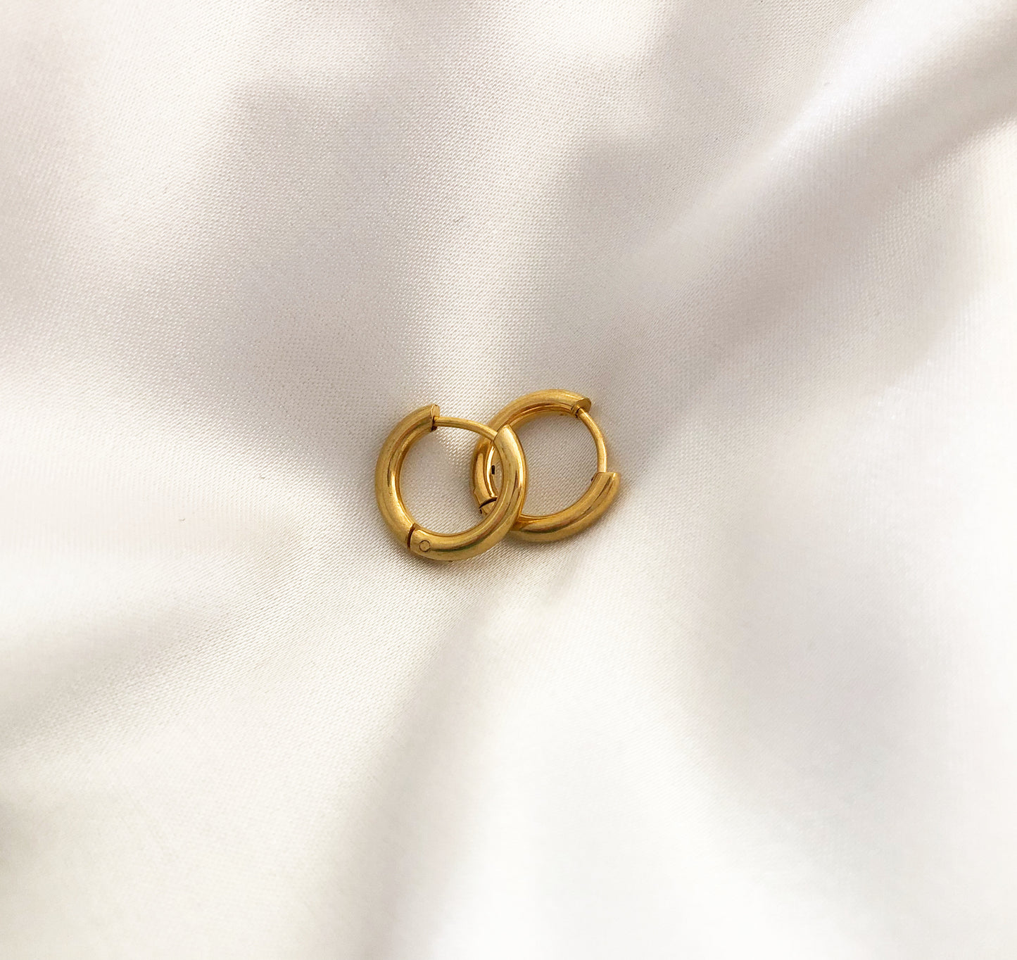 Small Sleeper Earrings - Gold