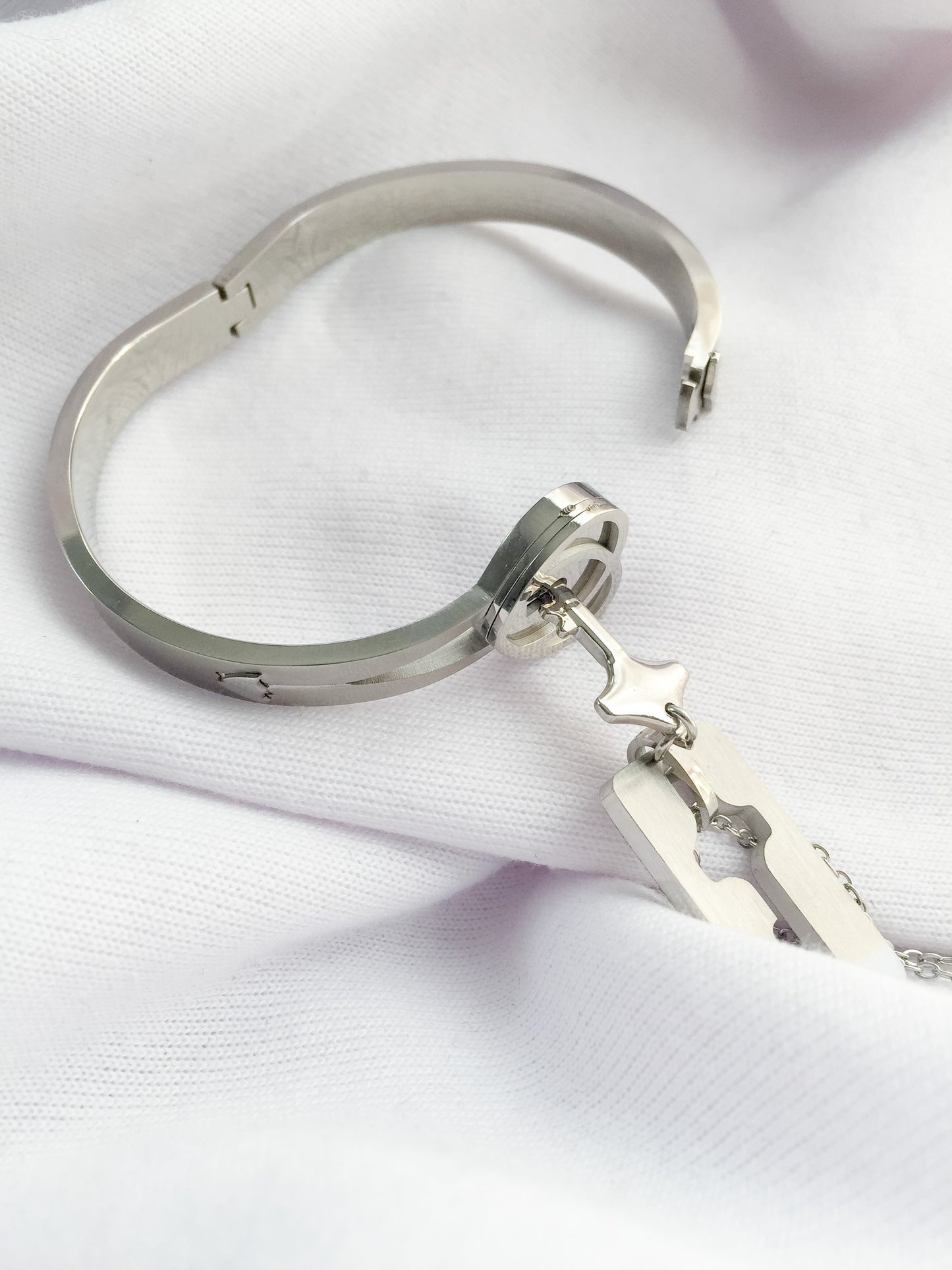 Lock & Key Set - Silver