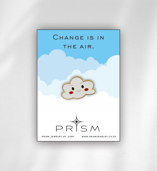 Happy Cloud Pin