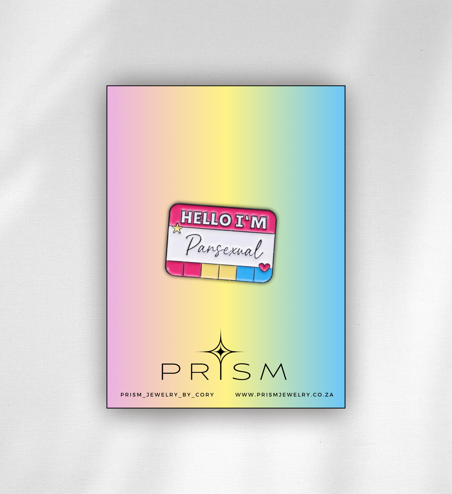 Name-Tag Pin - Pansexual