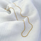 Sleek Rounded Chain Necklace - Gold
