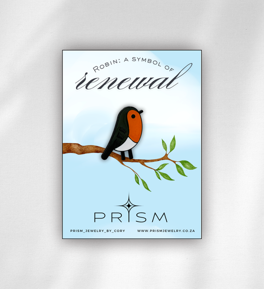 Robin (Resembles Spring, Rebirth, Renewal) Pin