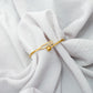 Diamante Fidget Cuff Bracelet - Gold