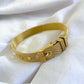 Buckled Chain Bracelet - Gold