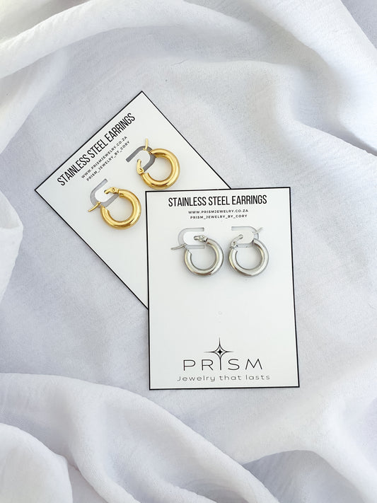 Medium Clip Hoop Earrings