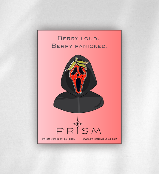 Strawberry Horror Pin