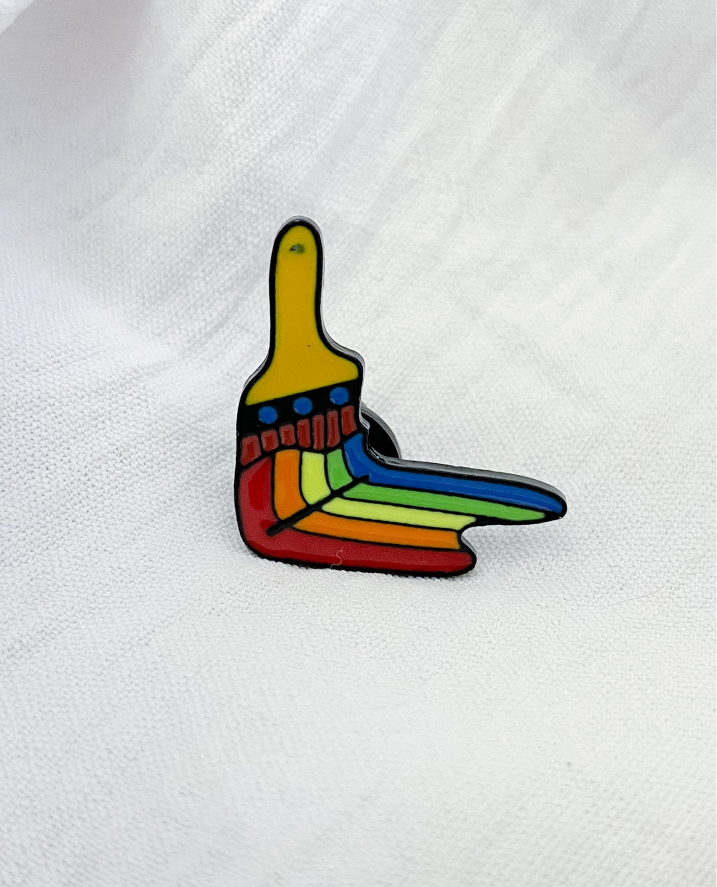 Rainbow Paint Pin
