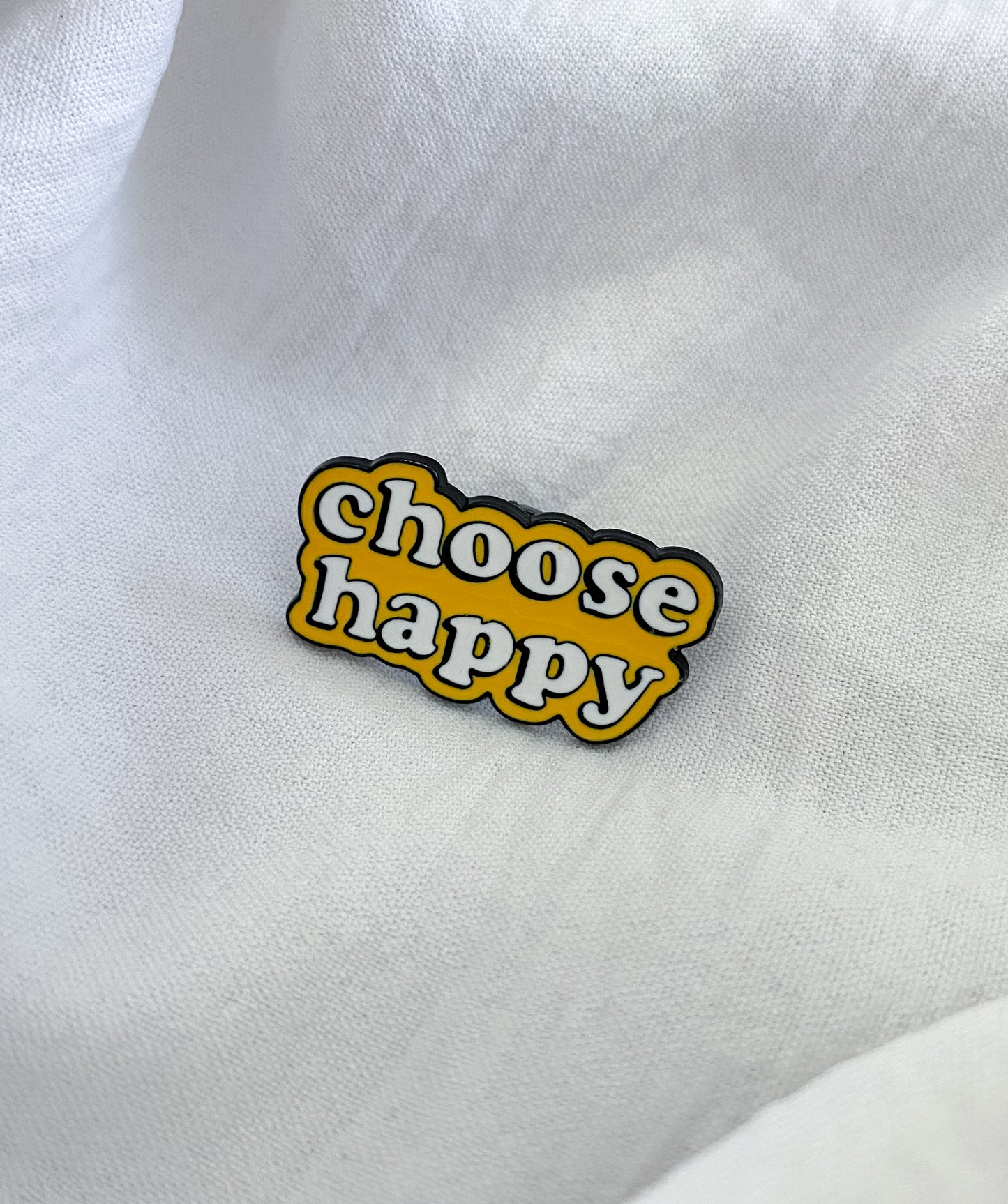 ‘Choose Happy’ Pin