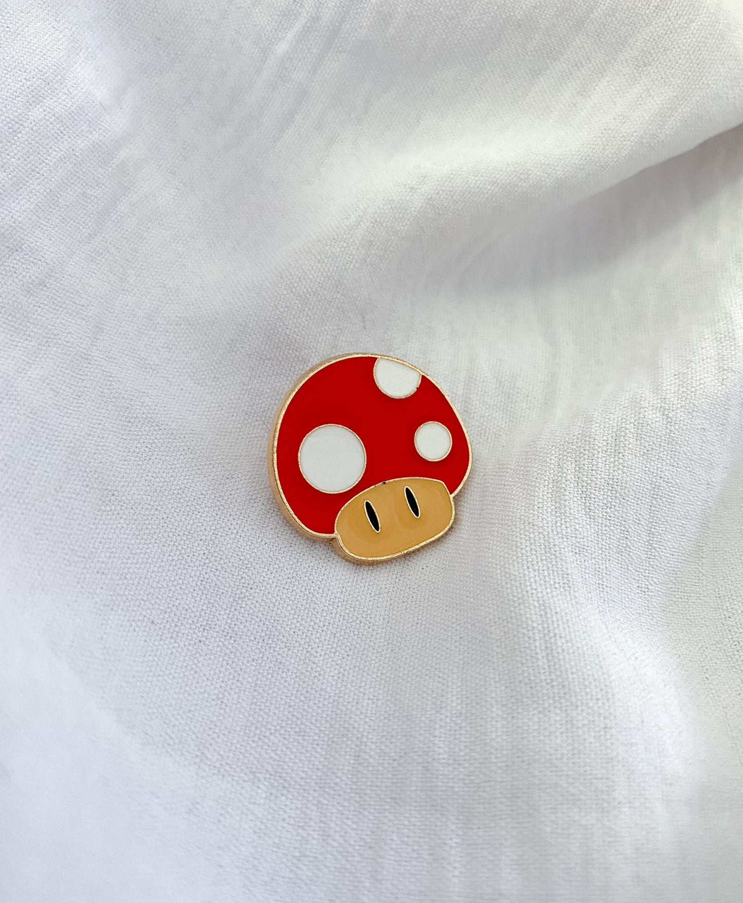Power-Up Mushroom Pin
