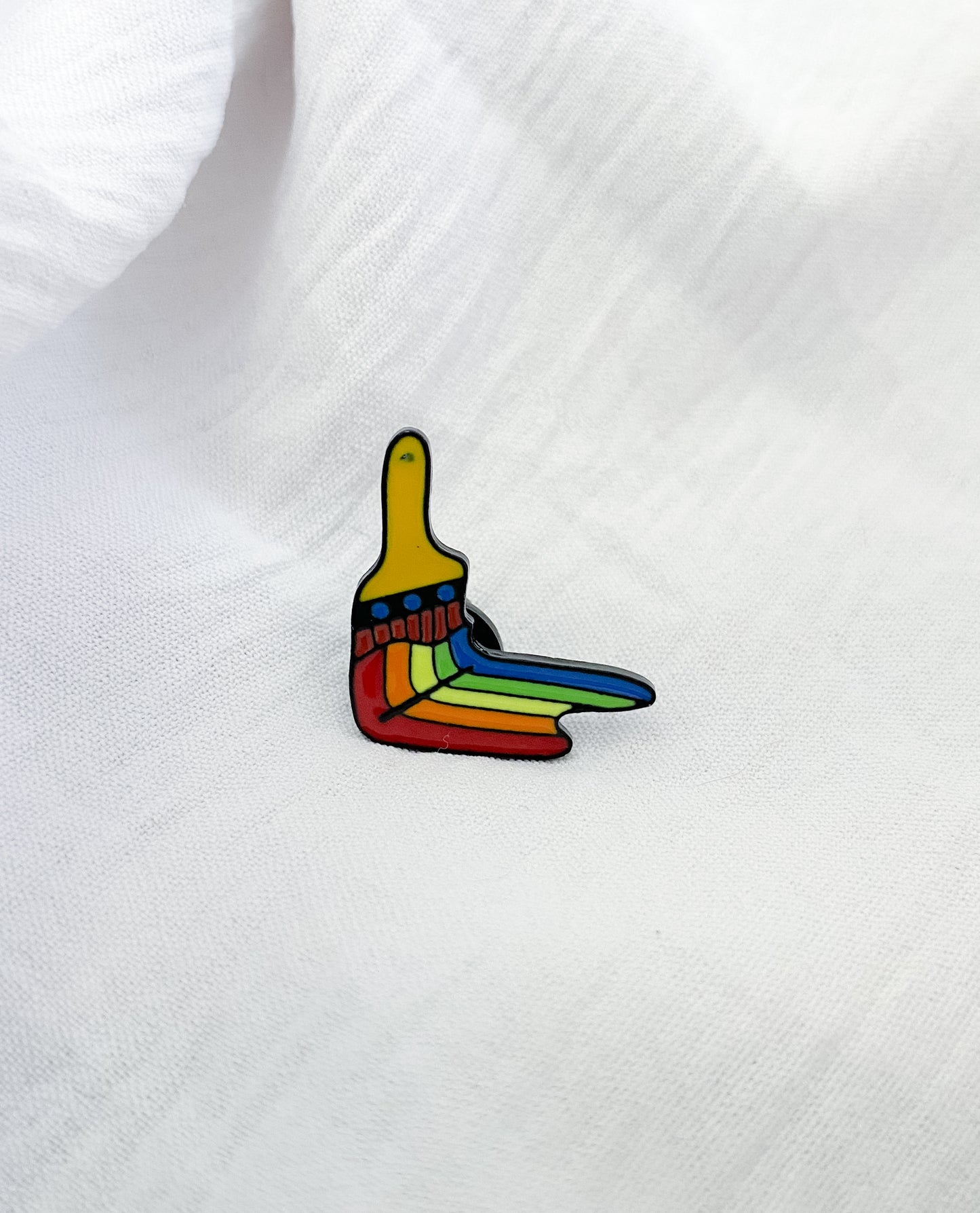 Rainbow Paint Pin