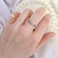 Blessed Calligraphy Ring - Silver