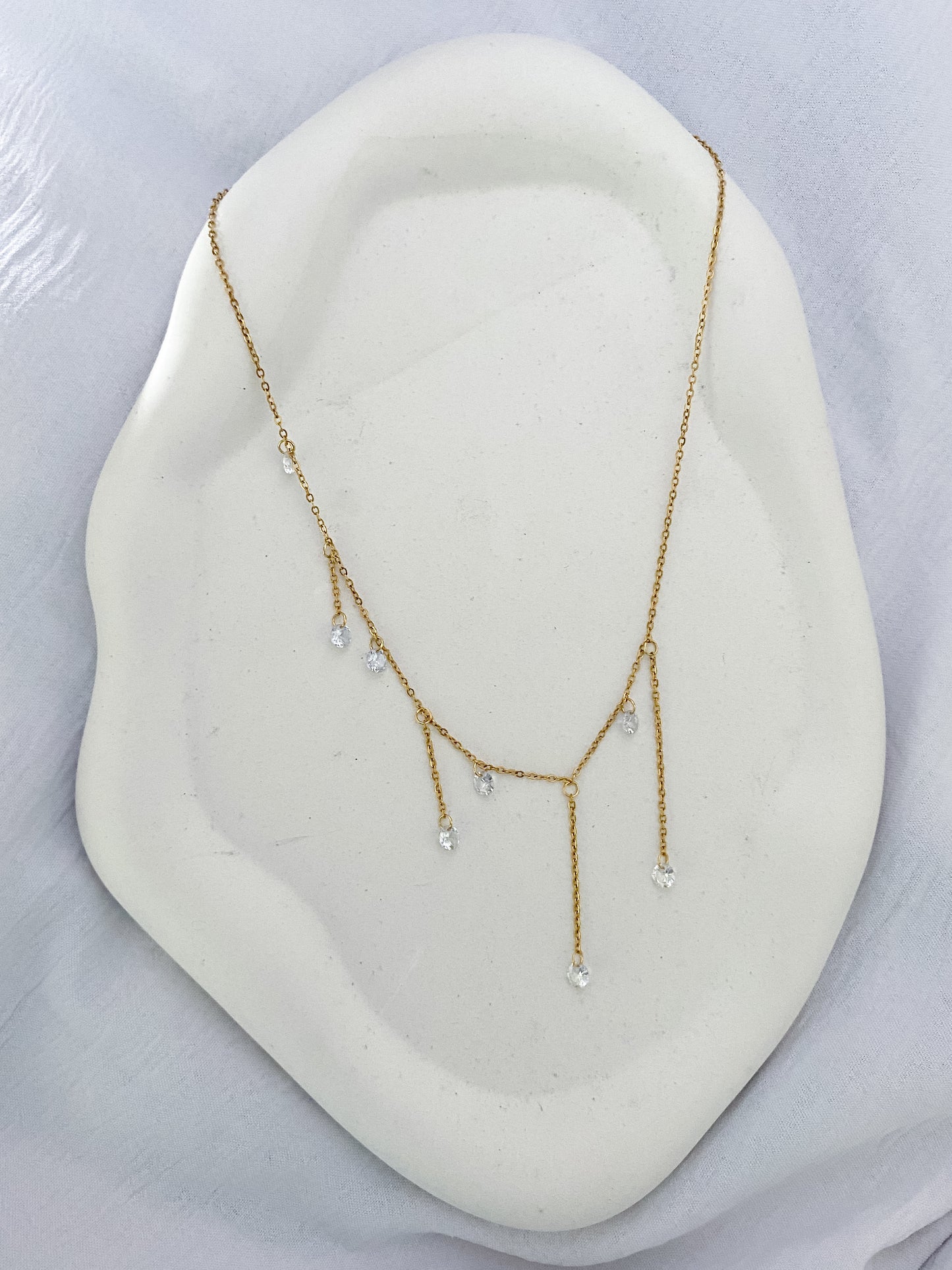 Dangling Millionaire Necklace - Gold