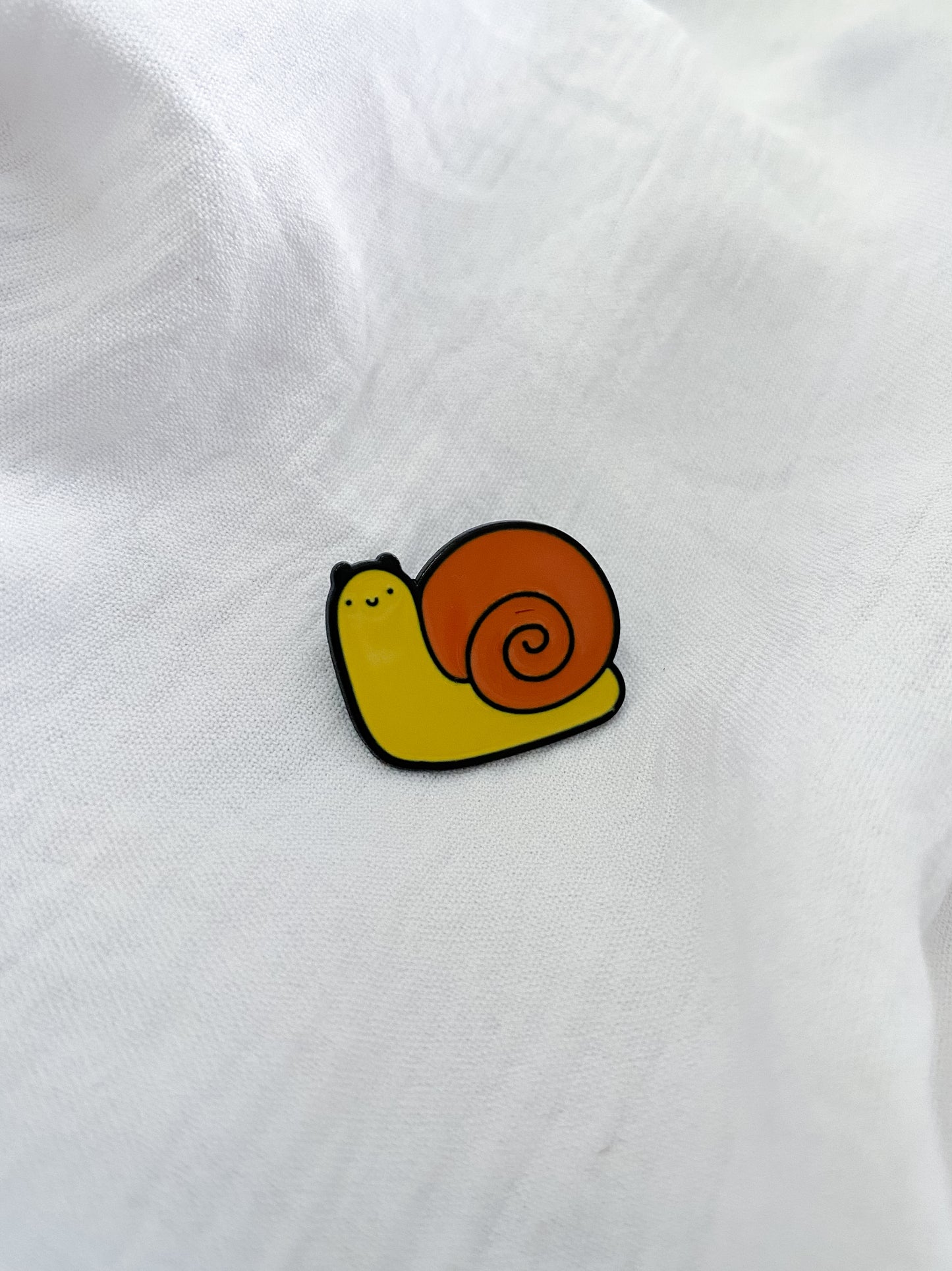 Smiling Snail Pin