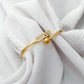 Diamante Fidget Cuff Bracelet - Gold