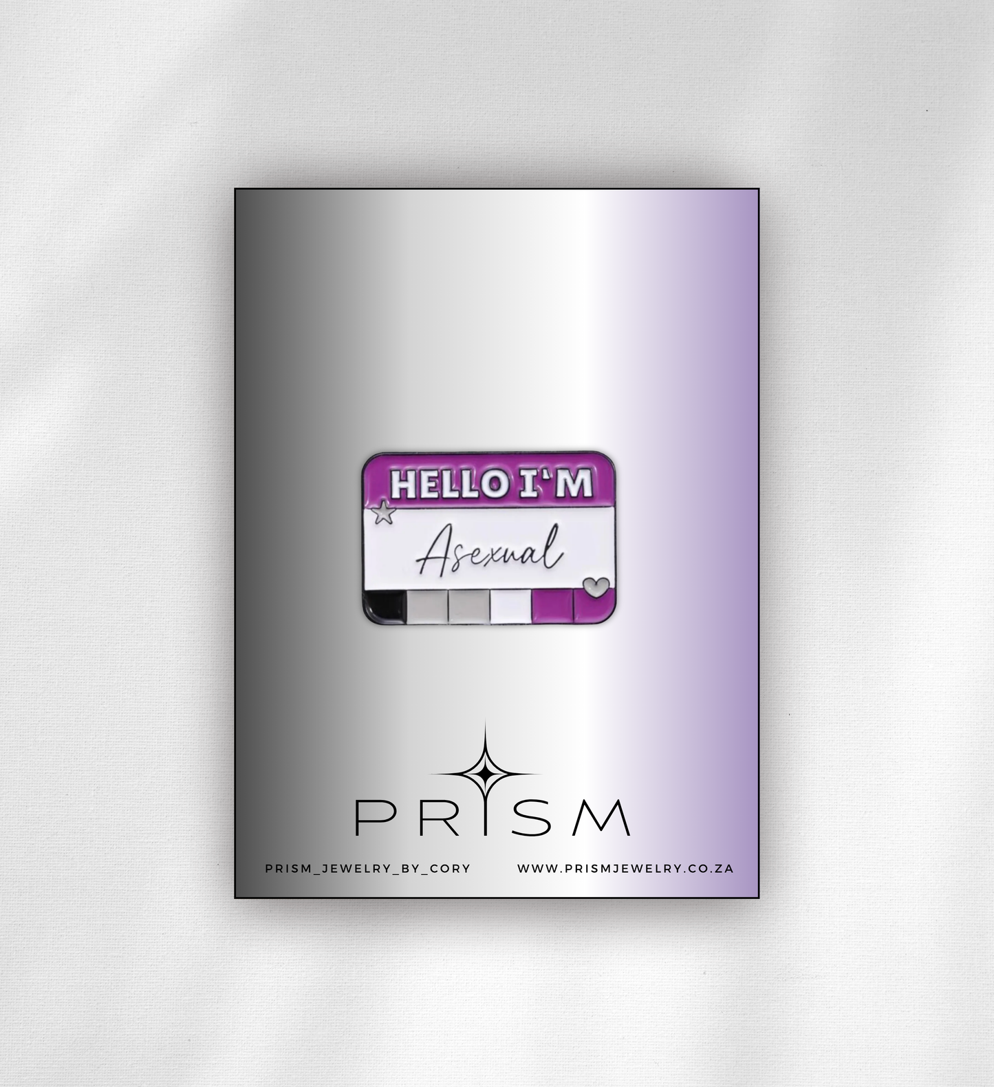 Name-Tag Pin - Asexual