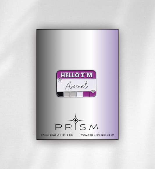 Name-Tag Pin - Asexual
