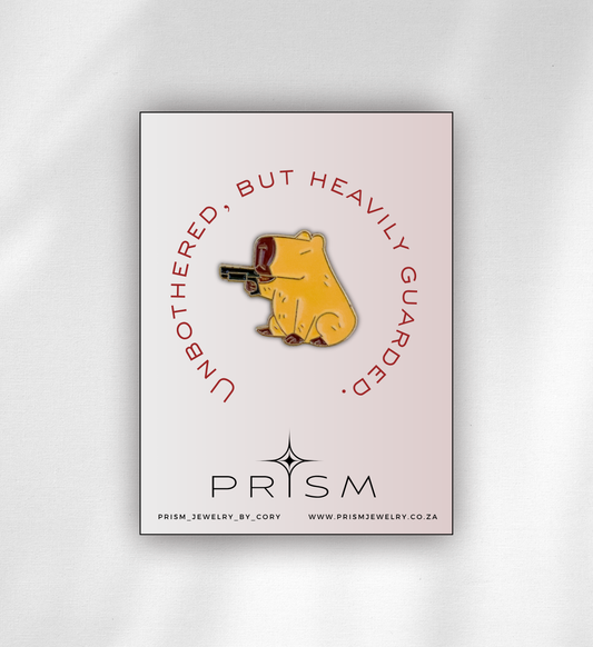 Violent Capybara Pin