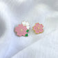Pink Cherry Blossom Pin Set