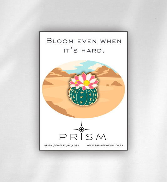 Floral Succulent Pin
