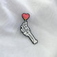 Skeleton Eating a Lolipop Pin