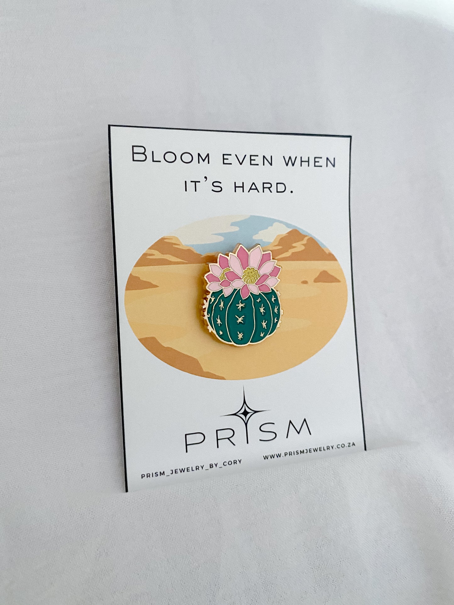 Floral Succulent Pin