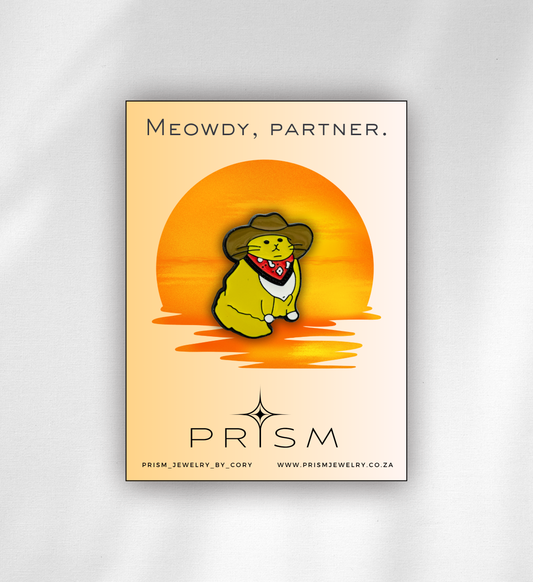 Cowboy Cat Pin