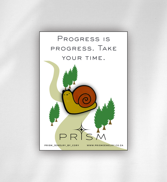 Smiling Snail Pin