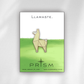 Origami Llama Pin