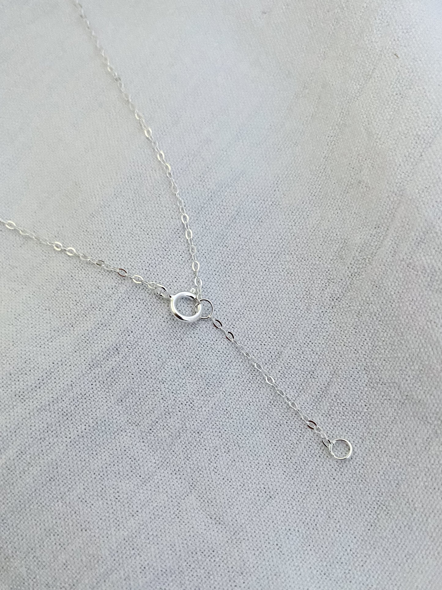 Standard Sterling Silver Chain (45cm) & Earring Set