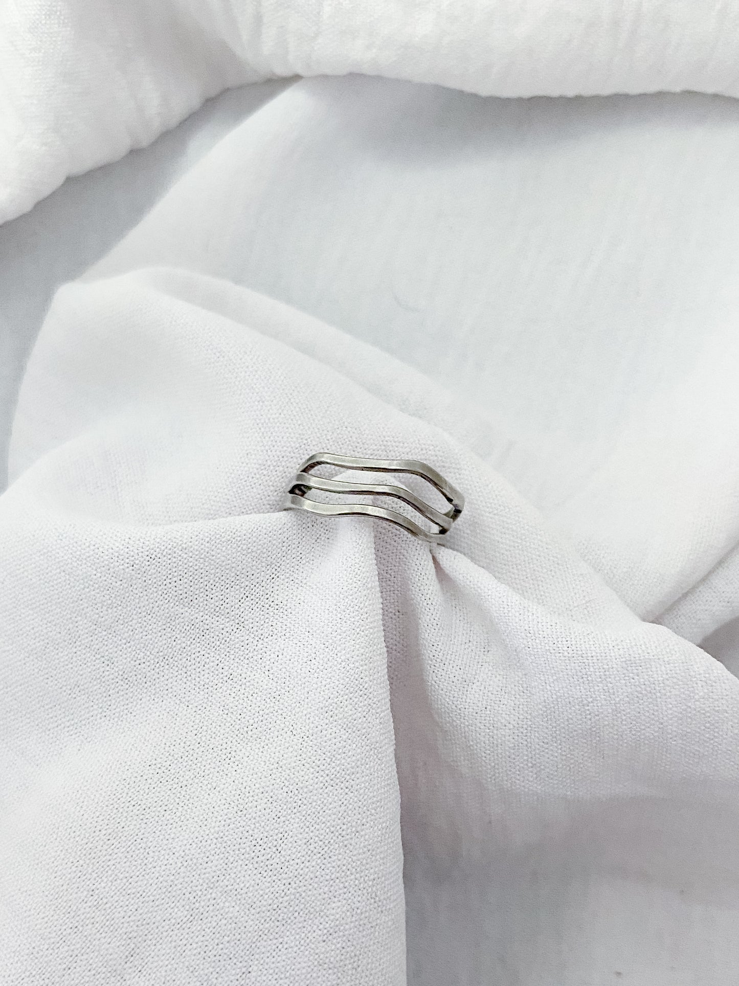 Squiggle Ring Set of 3