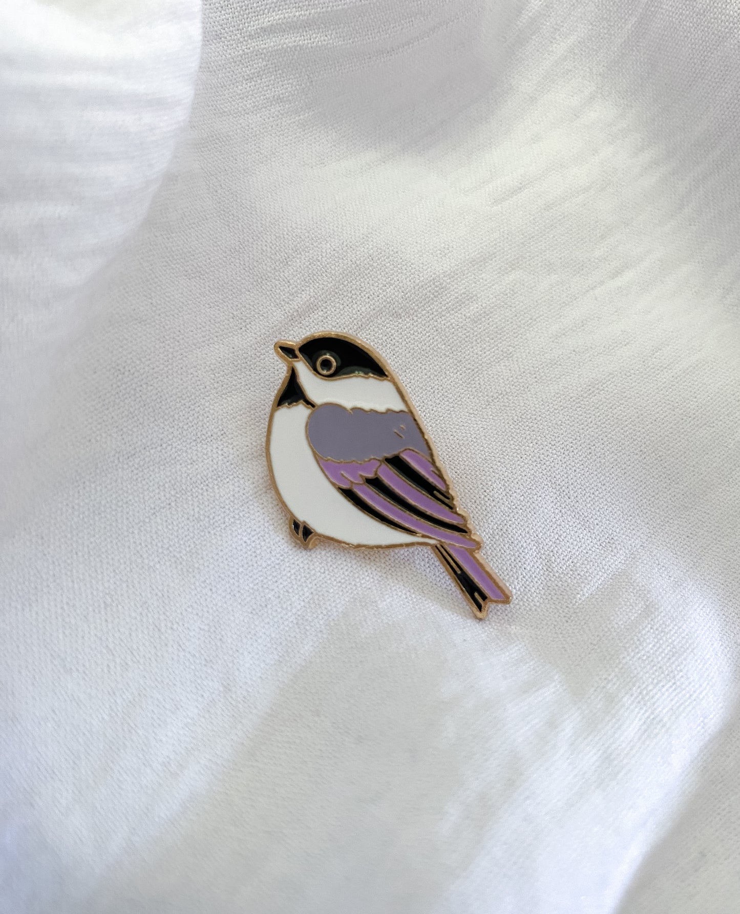 Chickadee (Resembles Happiness, Joy, Cheer) Pin