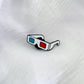 3D Glasses Pin